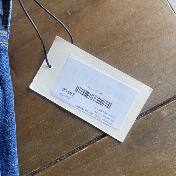 Rising Sun & Co the‎ slim fit denim repreve size 30x34 mid wash jeans - Picture 4 of 5